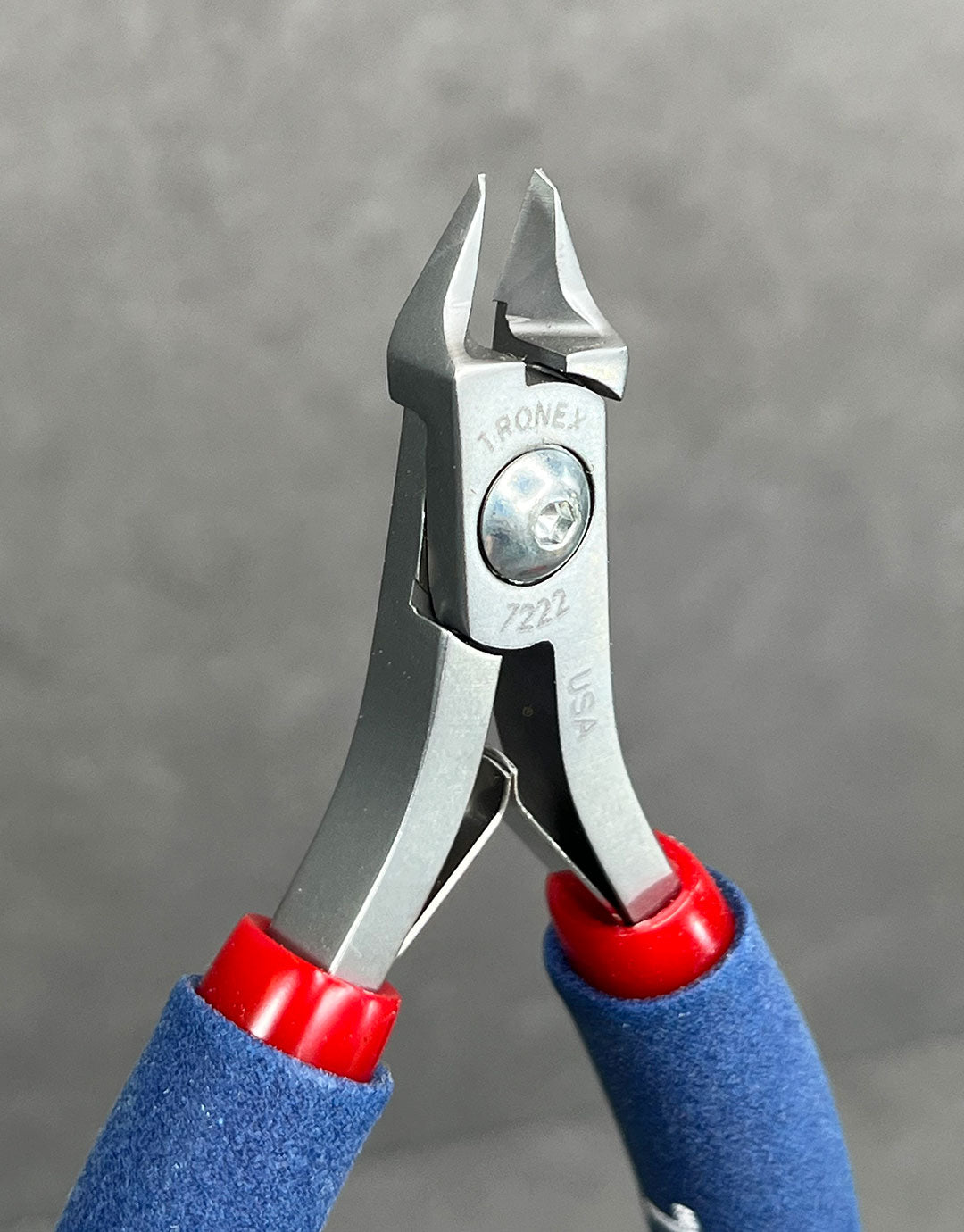 PL3X222 = Tronex 5222 Tapered Head Flush Cutter - Short Handle