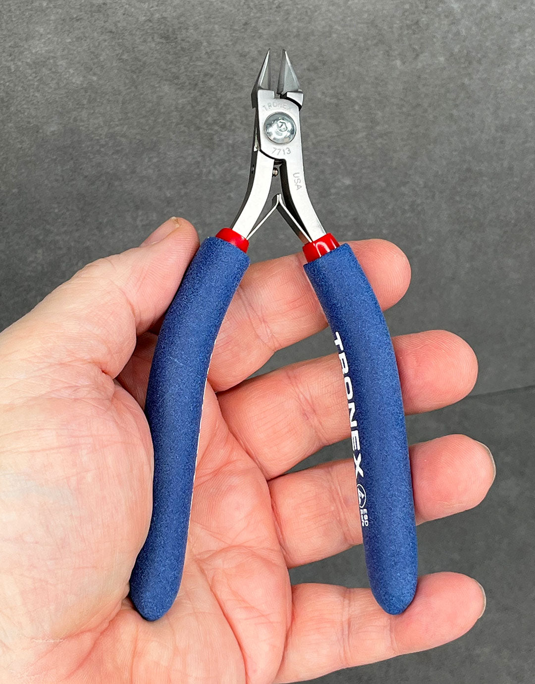 PL3X713 = Tronex 5713/7713 Large Taper Head Razor Flush Cutters
