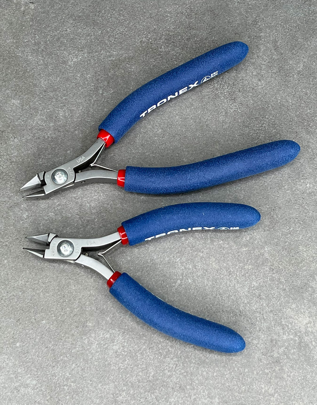 PL3X713 = Tronex 5713/7713 Large Taper Head Razor Flush Cutters
