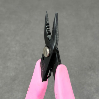 PL4494P = 4 in 1 Bead Crimping Plier by Xuron with Pink Handle