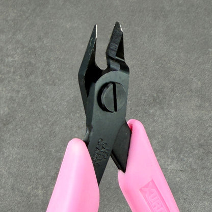 PL49200P = Xuron Tapered Head Flush Cutting Micro Shear with Pink Handles