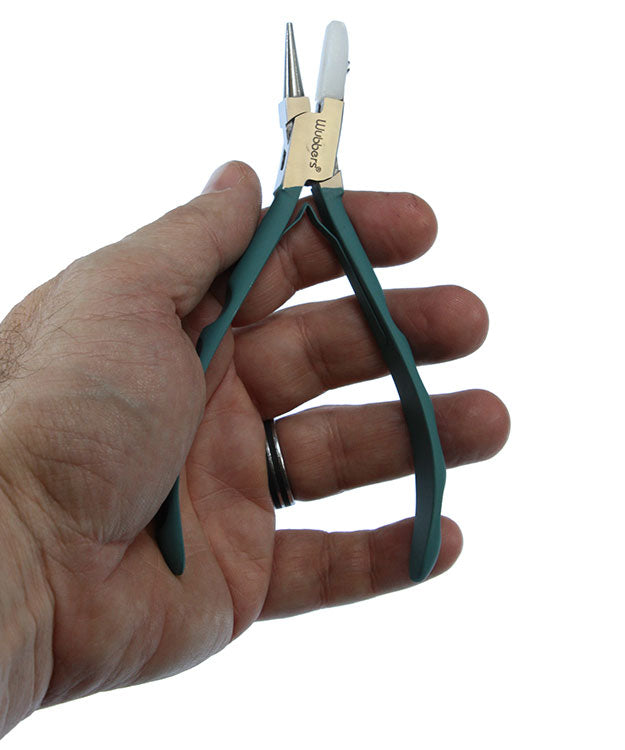 PL6106 = Wubbers ProLine Nylon Flat & Metal Round Nose with Real-Feel Grip