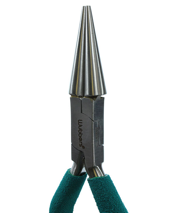 PL6139 = Wubbers Large Tapered Round Pliers 1.5 to 10mm