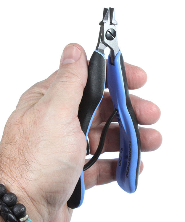 PL7390RX = Lindstrom RX Stubby Straight Flat Nose Pliers (7390RX)