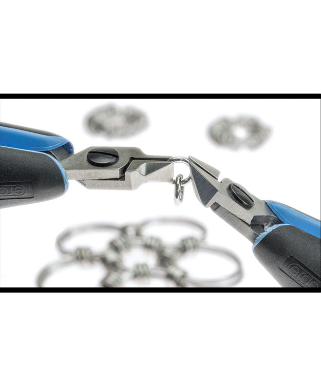 PL7390RX = Lindstrom RX Stubby Straight Flat Nose Pliers (7390RX)
