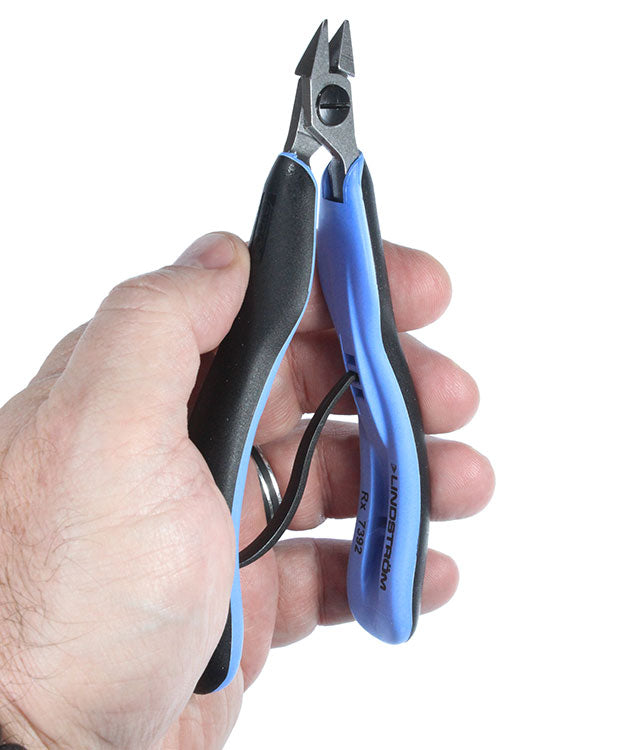 PL7392RX = Lindstrom RX Stubby Angled Flat Nose Pliers (7392RX)