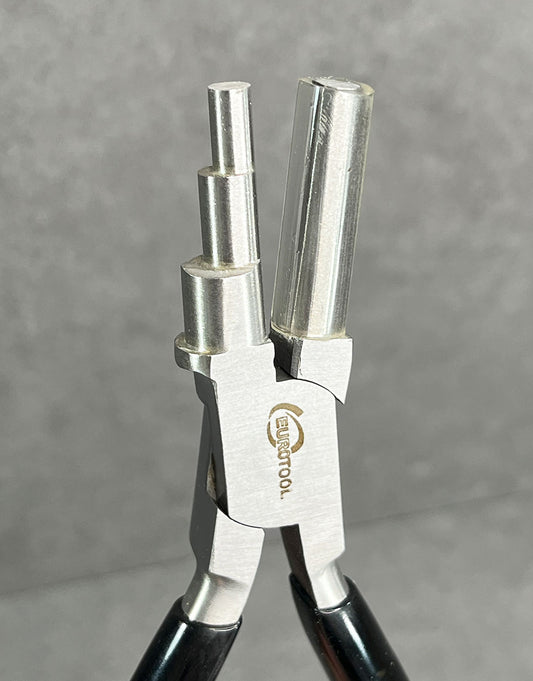 PL7462 = Wrap N Tap Pliers with 3 Steps ( 5-7-10mm) by Eurotool