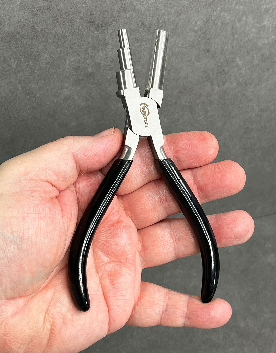 PL7462 = Wrap N Tap Pliers with 3 Steps ( 5-7-10mm) by Eurotool