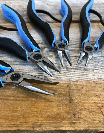 PL7897RX = Lindstrom RX 4 Piece Plier Set in Wood Stand