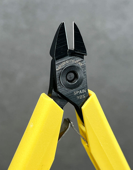 PL814X = Lindstrom Yellow Handle Side Cutters