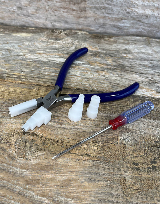 PL8569 = Interchangeable Stepped Nylon Jaw Pliers
