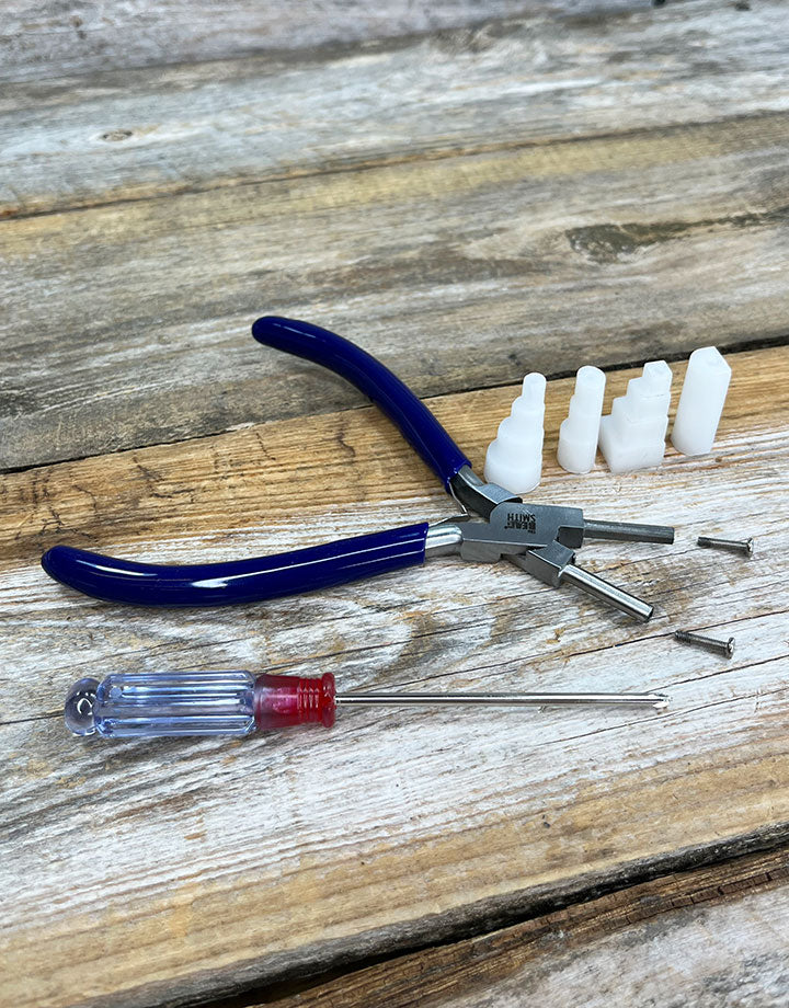 PL8569 = Interchangeable Stepped Nylon Jaw Pliers