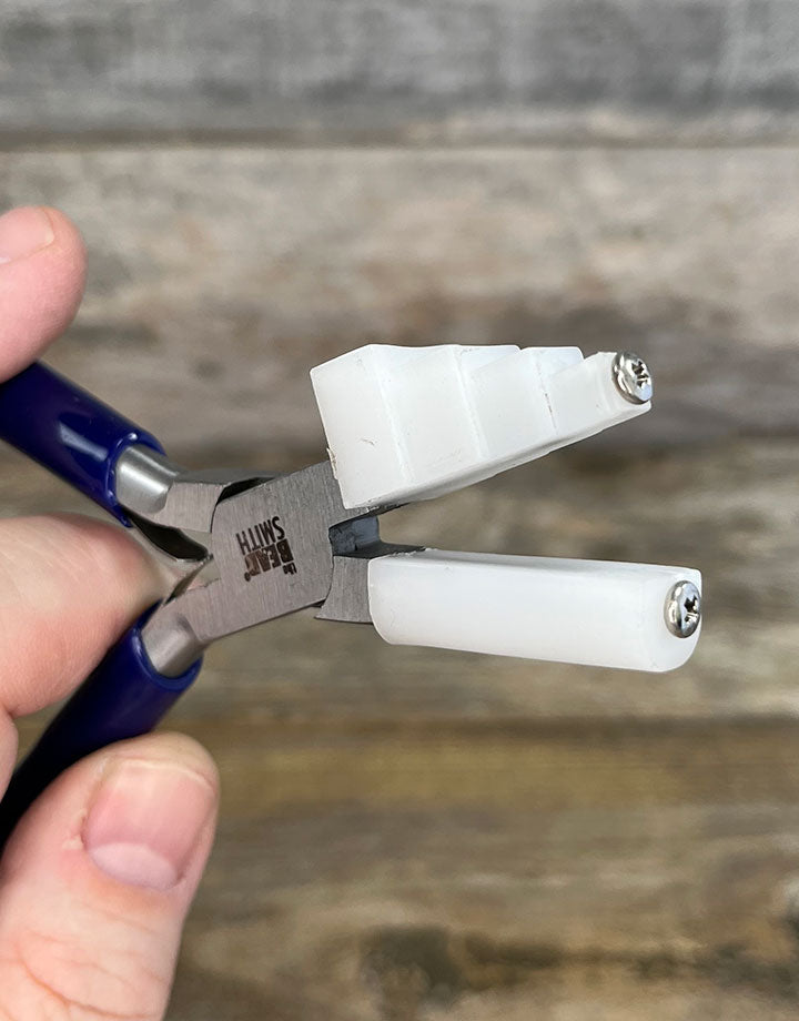 PL8569 = Interchangeable Stepped Nylon Jaw Pliers