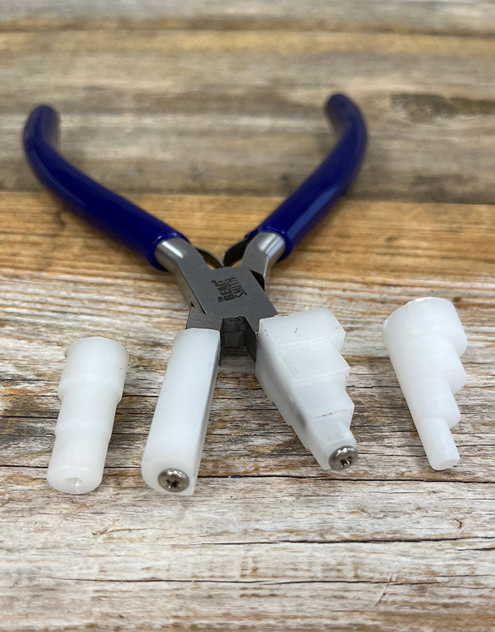 PL8569 = Interchangeable Stepped Nylon Jaw Pliers
