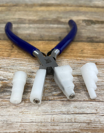 PL8569 = Interchangeable Stepped Nylon Jaw Pliers