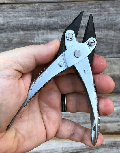PL8600 = Parallel Pliers with Chain Nose Jaws