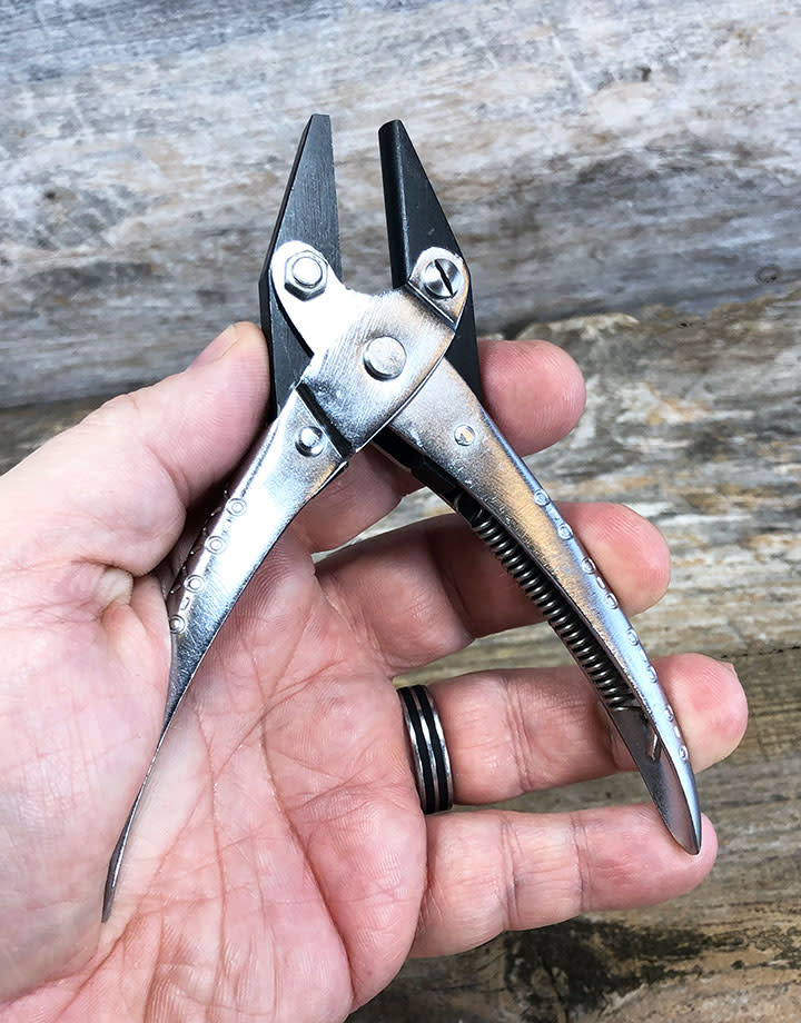 PL8630 = Parallel Pliers with Half-Round/Concave Jaws