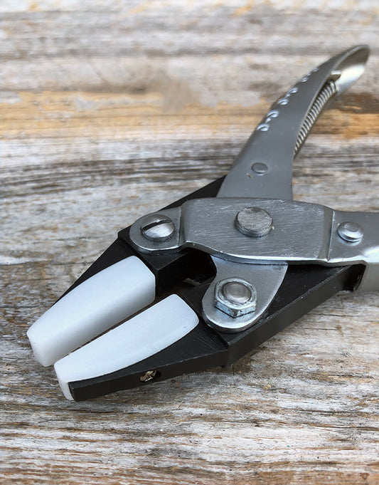 PL8640 = Parallel Pliers with Nylon Flat Nose Jaws