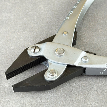 PL8650 = Parallel Flat Nose Pliers with Serrated Jaws