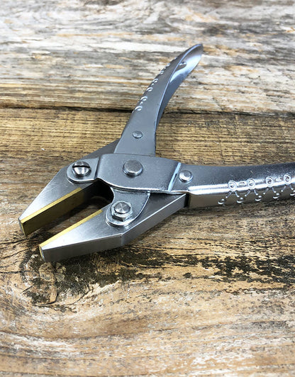 PL8670 = Parallel Pliers with Flat Nose Brass Jaws