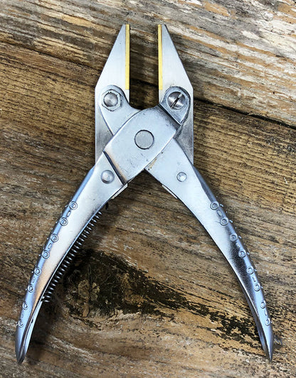 PL8670 = Parallel Pliers with Flat Nose Brass Jaws