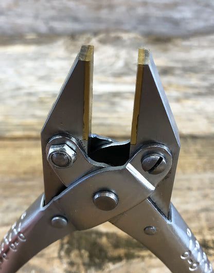 PL8670 = Parallel Pliers with Flat Nose Brass Jaws