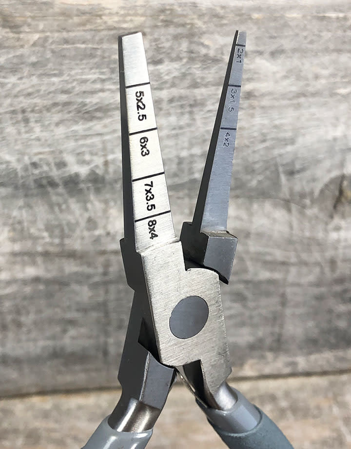 PL9744 = RecRite Marked Rectangular Bending Pliers