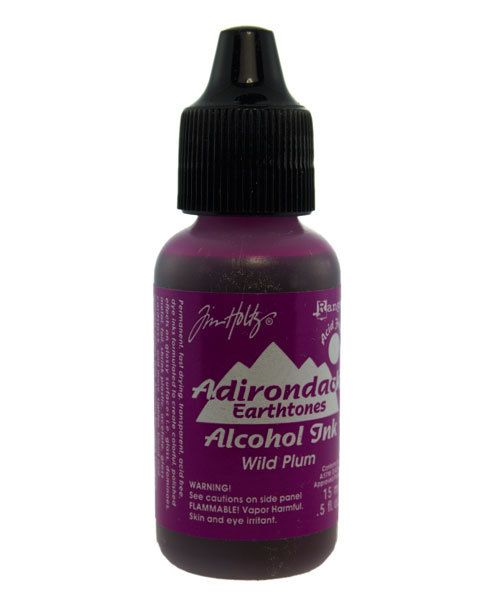 PM4048 = Tim Holtz Adirondack Alcohol Ink Earthtones WILD PLUM 0.5oz