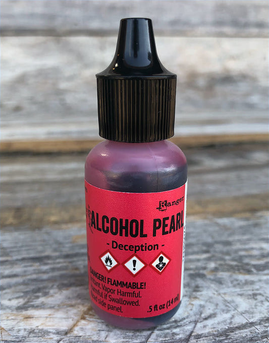 PM4122 = Tim Holtz Alcohol Ink Pearls DECEPTION