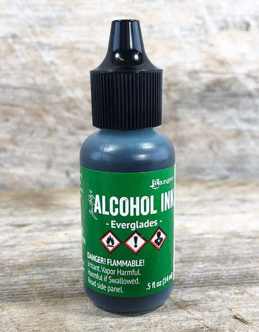 PM4137 = Tim Holtz Alcohol Ink EVERGLADES 0.5oz