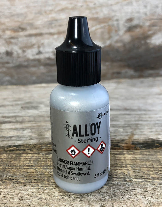 PM4151 = Tim Holtz Alloy Ink STERLING 0.5oz