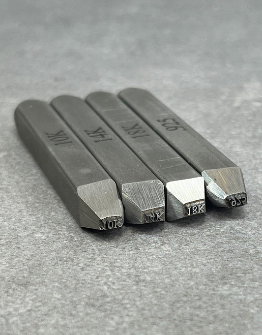 PN30X = Jewelers Metal Stamp, Hardened Steel