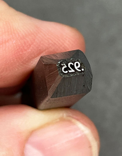 PN30X = Jewelers Metal Stamp, Hardened Steel