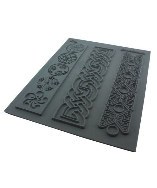 PN4702 = Texture Stamp - Ethnic Borders by Lisa Pavelka