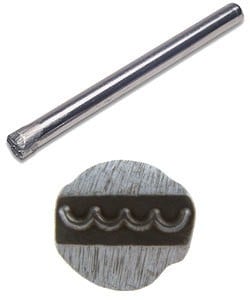 PN5017 = TRADITIONAL DESIGN STAMP - ''Bumpy'' line