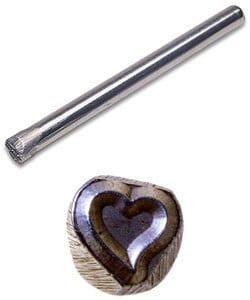 PN5072 = WHIMSICAL DESIGN STAMP - Heart