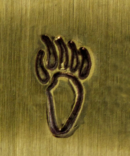 PN5092 = ALTERNATIVE DESIGN STAMP - Claw print