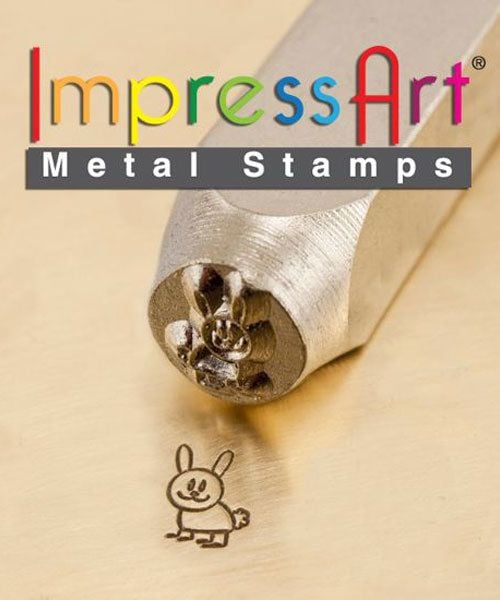 PN6252 = ImpressArt Design Stamp - bunny rabbit 6mm