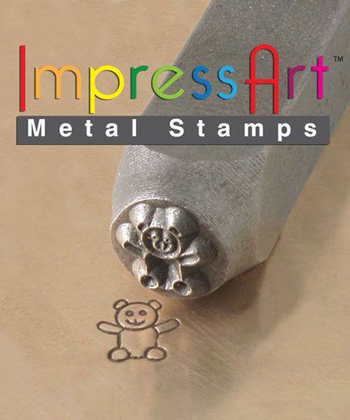 PN6301 = ImpressArt Design Stamp - teddy bear 6mm