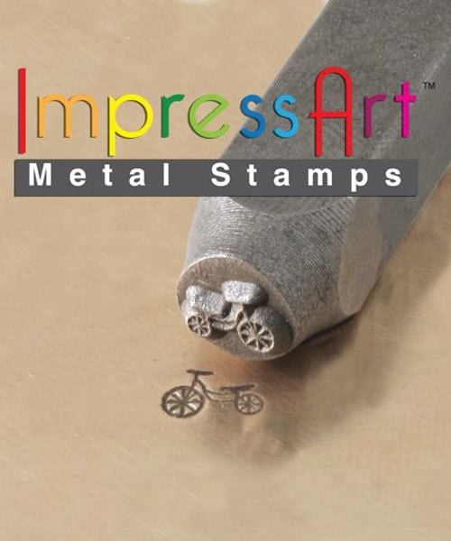 PN6303 = ImpressArt Design Stamp - tricycle 6mm