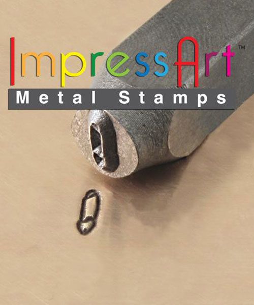 PN6307 = ImpressArt Design Stamp - safety pin 6mm