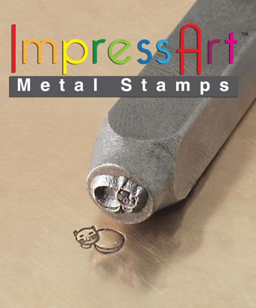 PN6322 = ImpressArt Design Stamp - sleeping cat 6mm