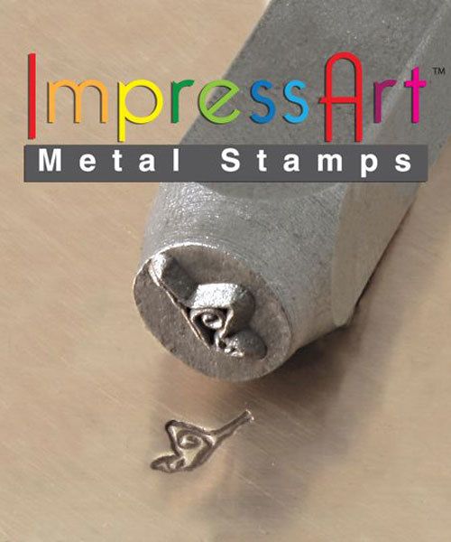 PN6326 = ImpressArt Design Stamp - butterfly 6mm