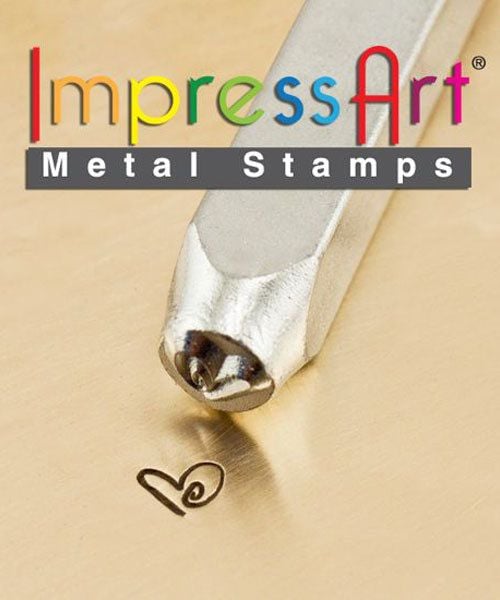 PN6368 = ImpressArt Design Stamp - boogie heart 6mm