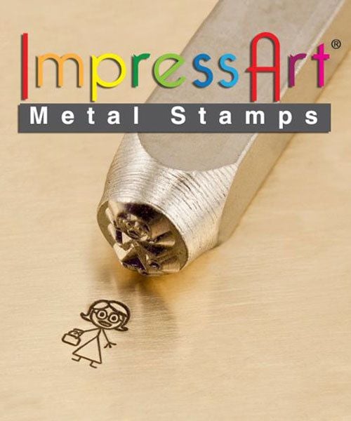 PN6392 = ImpressArt Design Stamp - nana - stick figure 7mm