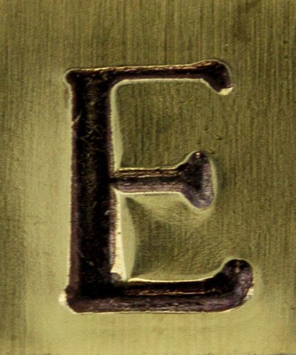 PN6486 = ImpressArt Design Stamp - Greek letter EPSILON 6mm