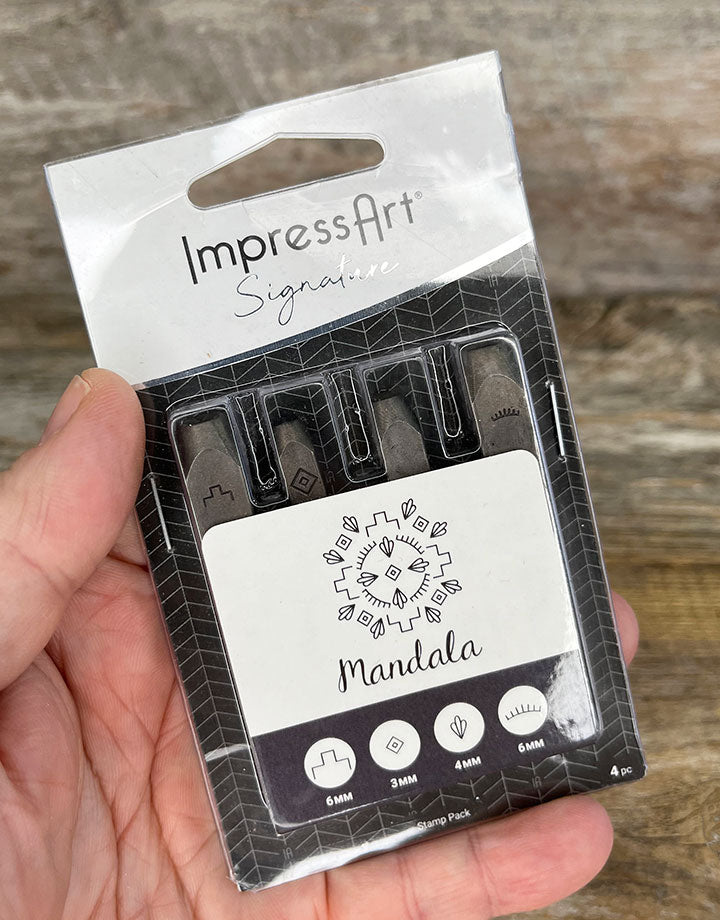 PN6557 = ImpressArt Design Stamp - Southwest Mandala Set 4pcs