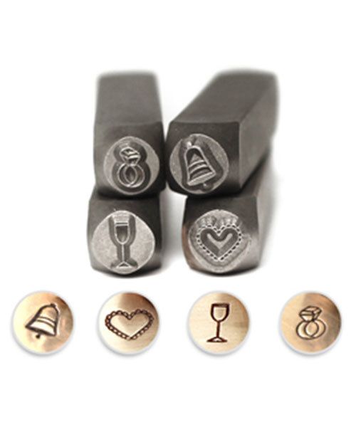 PN6996 = Impressart Design Stamp Pack ''Wedding Celebration'' - 4pcs