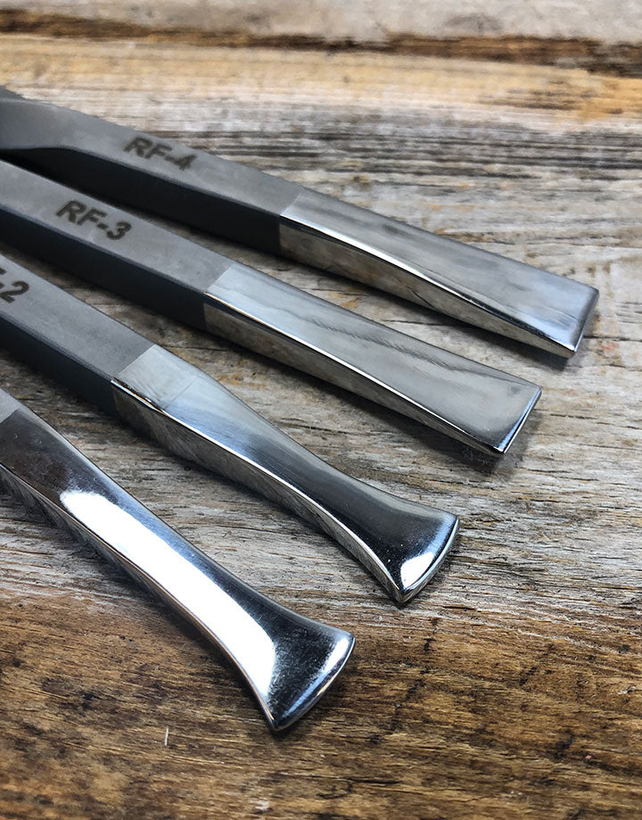 PN8001 = Fretz Small Repousse Fluting Set (4pcs)
