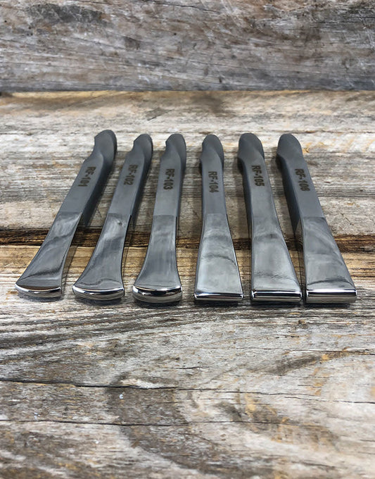 PN8002 = Fretz Large Repousse Fluting Set (6pcs)
